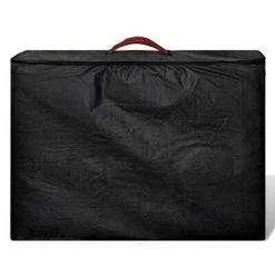 VidaXL Table pliable de massage Rouge 3 zones avec cadre en aluminium -Autres Soldes image 4 110091