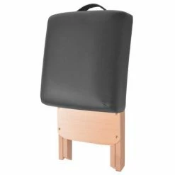 VidaXL Tabouret de massage siège 12 cm d'épaisseur 2 traversins Noir -Autres Soldes image 4 110147