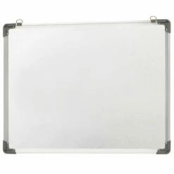 VidaXL Tableau blanc magnétique effaçable à sec Blanc 90x60 cm Acier -Autres Soldes image 4 146633