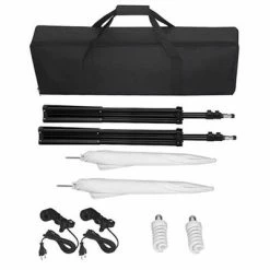 VidaXL Kit de studio et toile de fond verte 600 x 300 cm et lumières -Autres Soldes image 4 160178