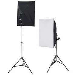 VidaXL Kit d'éclairage de studio photo -Autres Soldes image 4 190208