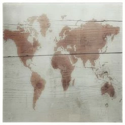 VidaXL Tableau noir magnétique mural Verre 60x60 cm -Autres Soldes image 4 285382