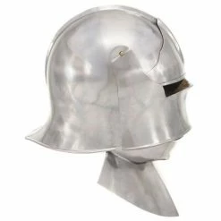 VidaXL Casque de chevalier médiéval antique pour GN Argenté Acier -Autres Soldes image 4 286220