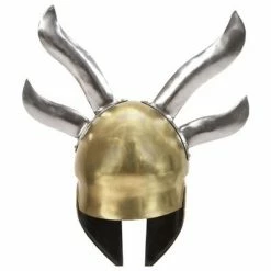 VidaXL Casque de guerrier grec antique pour GN Laiton Acier 9 VidaXL Casque de guerrier grec antique pour GN Laiton Acier -Autres Soldes image 4 286223