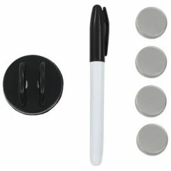 VidaXL Tableau blanc magnétique mural en verre 60 x 40 cm -Autres Soldes image 4 30111