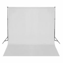 VidaXL Kit de studio photo avec lampes toile de fond et réflecteur -Autres Soldes image 4 3067072