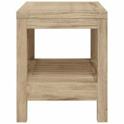 VidaXL Banc de douche 60x30x45 cm Bois massif de teck -Autres Soldes image 4 340746