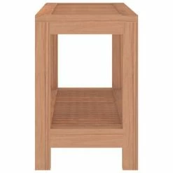 VidaXL Banc de douche 60x30x45 cm Bois massif de teck -Autres Soldes image 4 340752