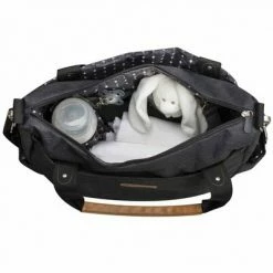 Baninni Sac à langer Bari Noir BNDB009-BK -Autres Soldes image 4 420944