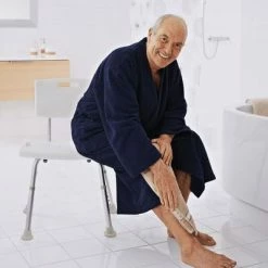 RIDDER Chaise de salle de bain Blanc 100 kg A00602101 -Autres Soldes image 4 421606