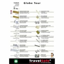 Travelsafe Trousse de premiers soins 57 pcs Globe Tour Rouge 9 Travelsafe Trousse de premiers soins 57 pcs Globe Tour Rouge -Autres Soldes image 4 424599