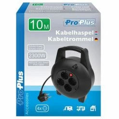 ProPlus Enrouleur de câble 10 m Schuko à 4 voies -Autres Soldes image 4 424727