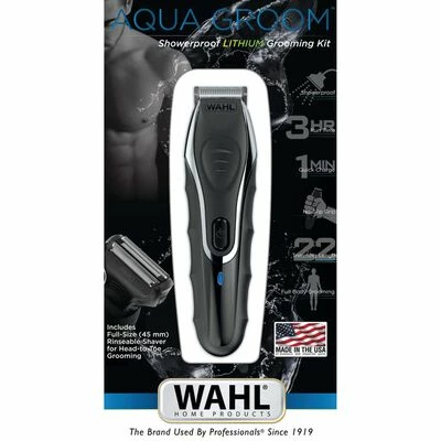 Wahl Kit de tondeuse 19 pcs Aqua Groom 6W 4 Wahl Kit de tondeuse 19 pcs Aqua Groom 6W – Image 4
