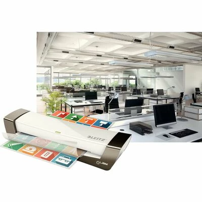 Leitz Plastifieuse de bureau ILAM A4 Argenté 4 Leitz Plastifieuse de bureau ILAM A4 Argenté – Image 4