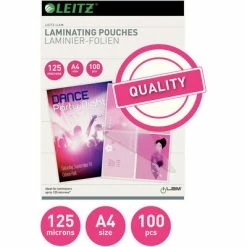 Leitz Pochettes de plastification 125 Microns A4 100 pcs -Autres Soldes image 4 431821