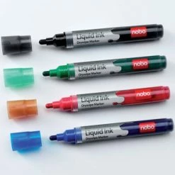 Nobo Marqueurs à encre liquide 12 pcs -Autres Soldes image 4 431916