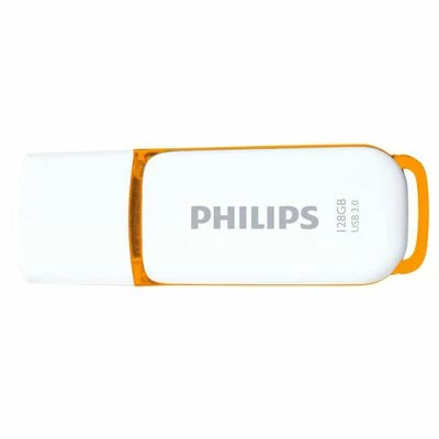Philips Clé USB 3.0 Snow 128 Go Blanc et orange 4 Philips Clé USB 3.0 Snow 128 Go Blanc et orange – Image 4