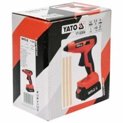 YATO Pistolet à colle à haut débit avec batterie Li-Ion 1,5Ah 11mm 18V -Autres Soldes image 4 434543