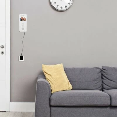 Smartwares Système d'interphone vidéo 4 appartements 20,5x8,6x2,1 cm 4 Smartwares Système d'interphone vidéo 4 appartements 20,5x8,6x2,1 cm – Image 4