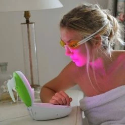 Lumie Lampe de luminothérapie pour acné Clear Blanc et bleu -Autres Soldes image 4 439080