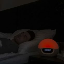 Lumie Lampe de réveil Bodyclock Shine 300 Blanc et gris -Autres Soldes image 4 439085