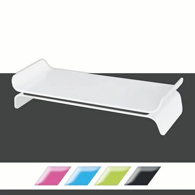 Leitz Support d'écran d'ordinateur réglable Ergo WOW Noir et blanc 4 Leitz Support d'écran d'ordinateur réglable Ergo WOW Noir et blanc – Image 4