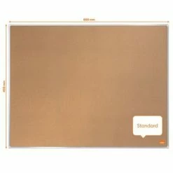 Nobo Tableau d'affichage en liège Impression Pro 60x45cm Marron nature -Autres Soldes image 4 440610