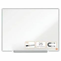 Nobo Tableau blanc magnétique Impression Pro Émail 60x45 cm -Autres Soldes image 4 440619