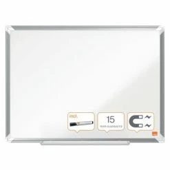 Nobo Tableau blanc magnétique Premium Plus Acier 60x45 cm -Autres Soldes image 4 440631