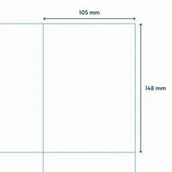 Rillprint Étiquettes autocollantes 105x148 mm 500 feuilles Blanc -Autres Soldes image 4 441031