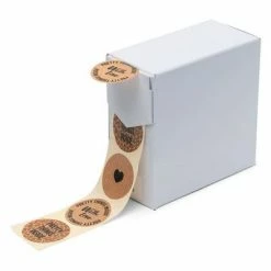 Rillprint Autocollants de cadeaux 250 pcs x 4 rouleaux Marron -Autres Soldes image 4 441045