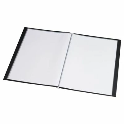 Rillstab Dossier de présentation A3 24 pochettes Noir 4 Rillstab Dossier de présentation A3 24 pochettes Noir – Image 4