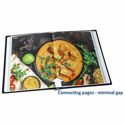 Rillstab Dossier de présentation A4 30 pochettes avec vue de face Noir 4 Rillstab Dossier de présentation A4 30 pochettes avec vue de face Noir – Image 4