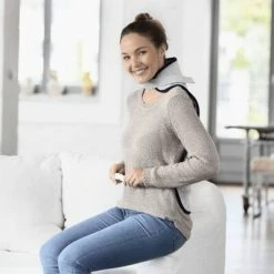 Medisana Coussin chauffant pour nuque et dos HP 460 Gris -Autres Soldes image 4 441103