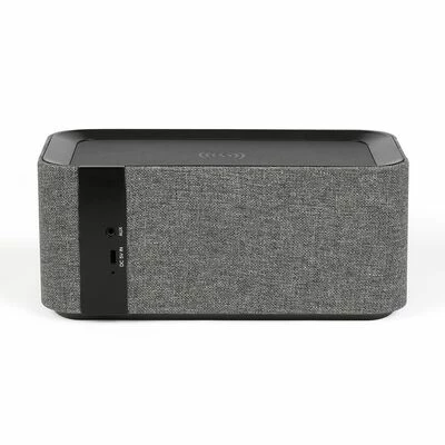 Livoo Haut-parleur et chargeur à induction rapide 10 W Noir 4 Livoo Haut-parleur et chargeur à induction rapide 10 W Noir – Image 4