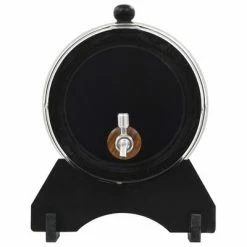 VidaXL Tonneau à vin avec robinet Pin massif 6 L -Autres Soldes image 4 50683