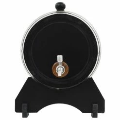 VidaXL Tonneau à vin avec robinet Pin massif 12 L -Autres Soldes image 4 50684