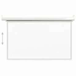 VidaXL Écran de projection électrique avec télécommande 68" 16:9 -Autres Soldes image 4 51340