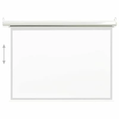 VidaXL Écran de projection électrique avec télécommande 59" 1:1 4 VidaXL Écran de projection électrique avec télécommande 59" 1:1 – Image 4