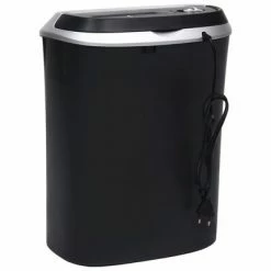 VidaXL Déchiqueteuse de papier 10 feuilles à coupe transversale Noir -Autres Soldes image 4 51552