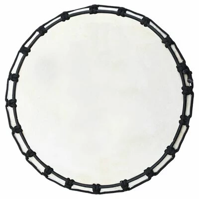 VidaXL Tambour djembé avec tension de corde 12" Peau de chèvre 4 VidaXL Tambour djembé avec tension de corde 12" Peau de chèvre – Image 4