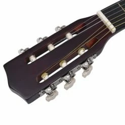 VidaXL Guitare classique de débutants et enfants 1/2 34" Tilleul -Autres Soldes image 4 70128