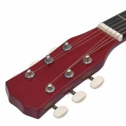 VidaXL Guitare acoustique pan coupé western avec 6 cordes 38" Tilleul -Autres Soldes image 4 70130