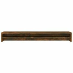 VidaXL Support de moniteur Chêne fumé 100x24x13 cm Bois d'ingénierie -Autres Soldes image 4 815291