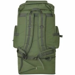 VidaXL Sac à dos en style d'armée XXL 100 L Vert -Autres Soldes image 4 91096