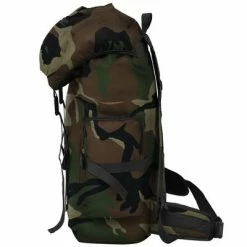 VidaXL Sac à dos en style d'armée 65 L Camouflage 9 VidaXL Sac à dos en style d'armée 65 L Camouflage -Autres Soldes image 4 91098
