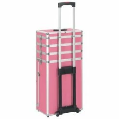 VidaXL Chariot de maquillage Aluminium Rose -Autres Soldes image 4 91813