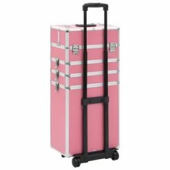 VidaXL Chariot de maquillage Aluminium Rose -Autres Soldes image 4 91816
