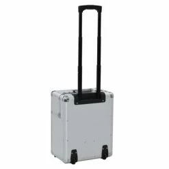 VidaXL Valise de pilote 39 x 47 x 25 cm Argenté Aluminium 9 VidaXL Valise de pilote 39 x 47 x 25 cm Argenté Aluminium -Autres Soldes image 4 91842