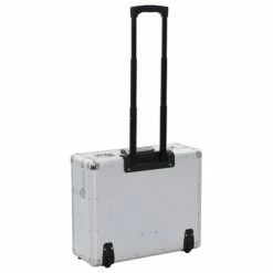 VidaXL Valise de pilote 54 x 44 x 21 cm Argenté Aluminium -Autres Soldes image 4 91843